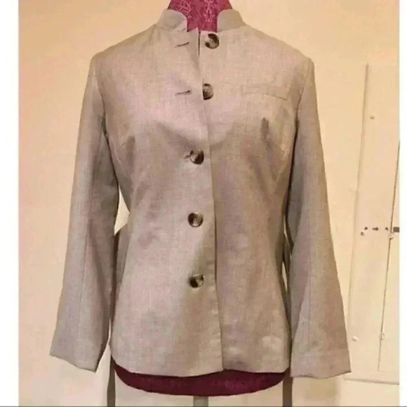 Isaac Mizrahi for Target Blazer 10 Long Wool Blend - Picture 4 of 8